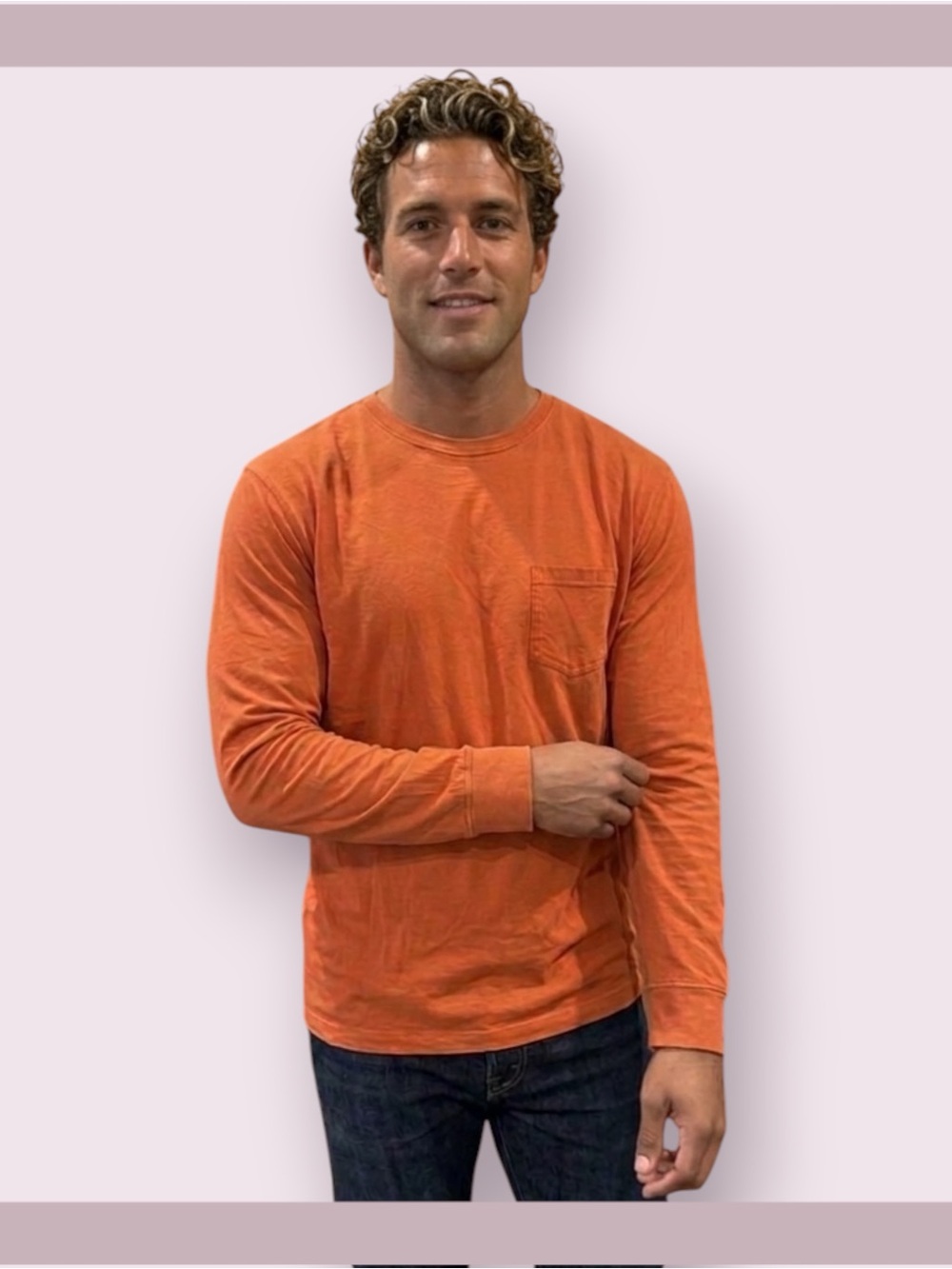 Banks Journal Primary Long Sleeve Crew Neck Tee